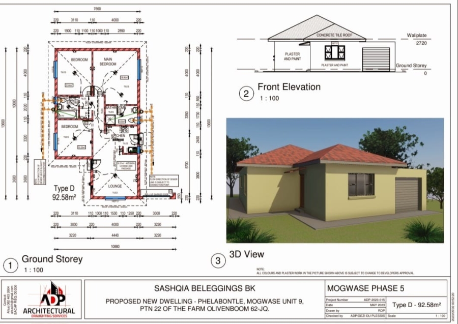 3 Bedroom Property for Sale in Mogwase North West